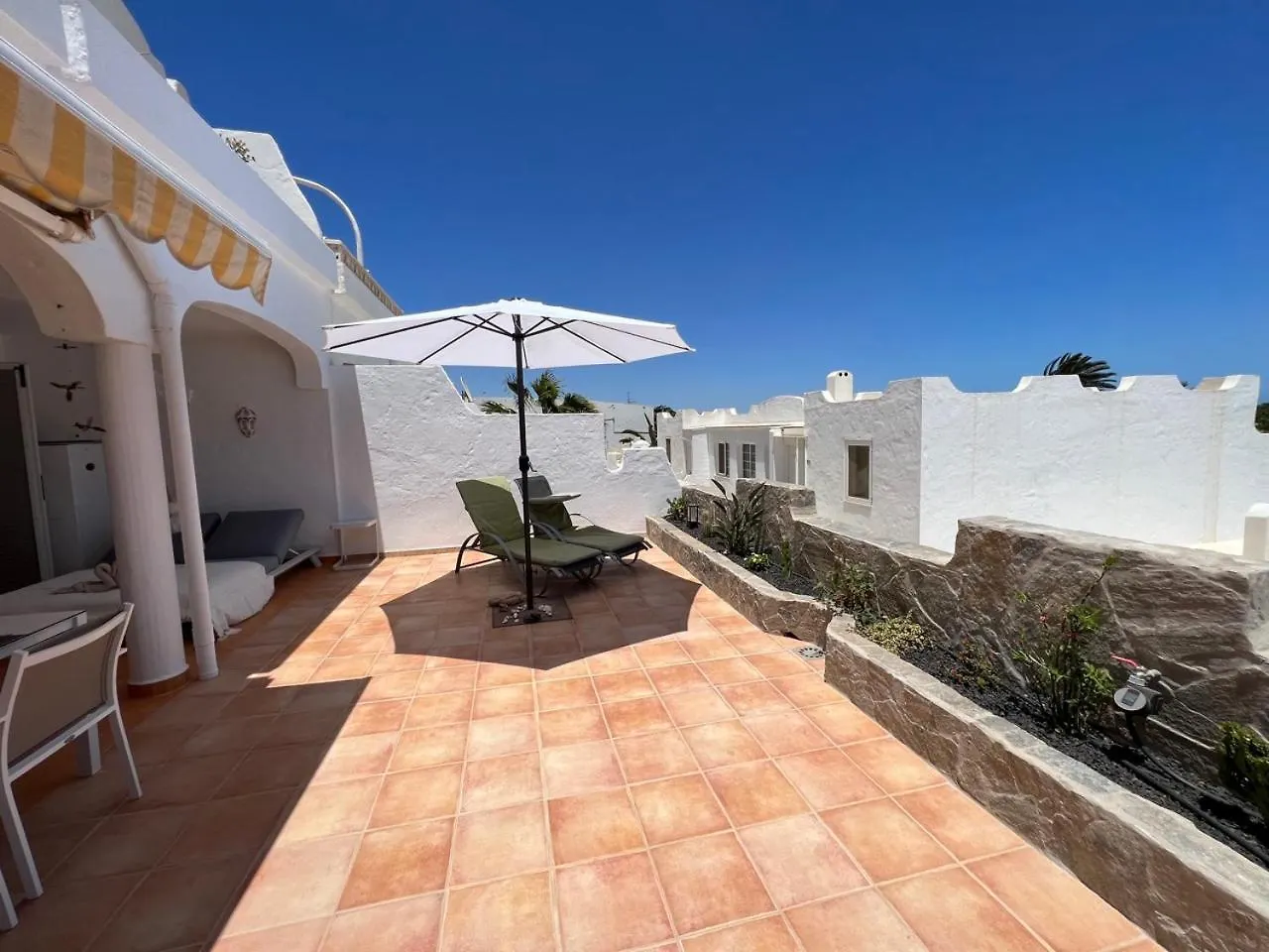 Casa Harmonia Mit Grosser Sonnenterrasse Und Meerblick In Top Lage Costa Calma Appartement