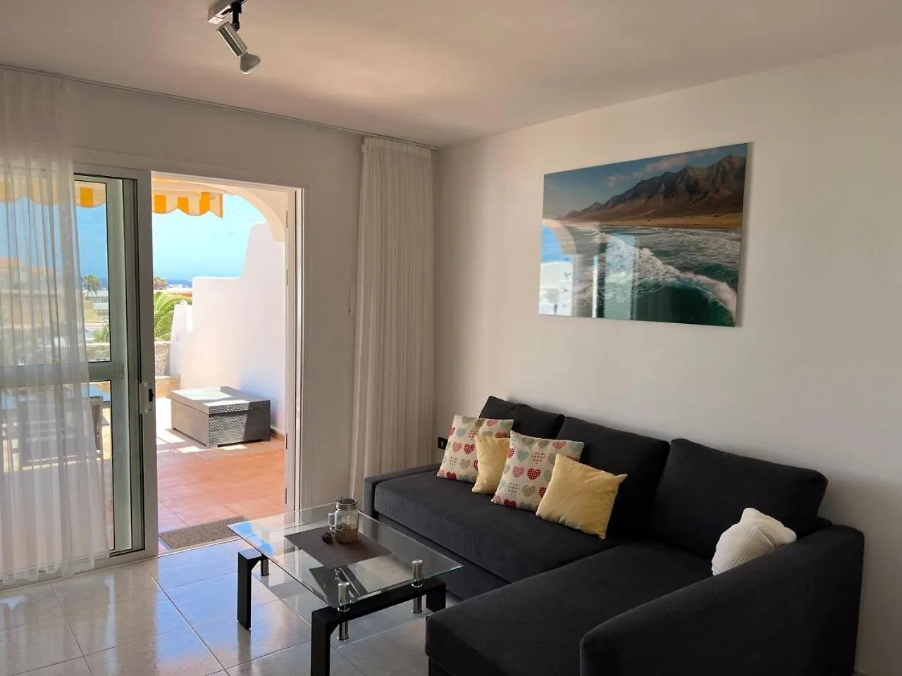 Apartment Casa Harmonia Mit Grosser Sonnenterrasse Und Meerblick In Top Lage Costa Calma