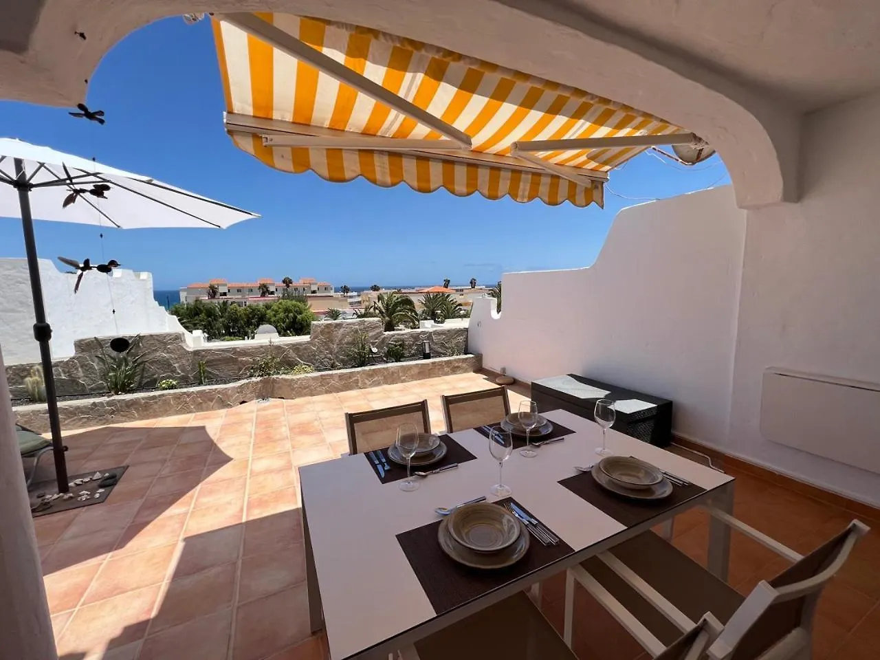Casa Harmonia Mit Grosser Sonnenterrasse Und Meerblick In Top Lage Costa Calma Apartment