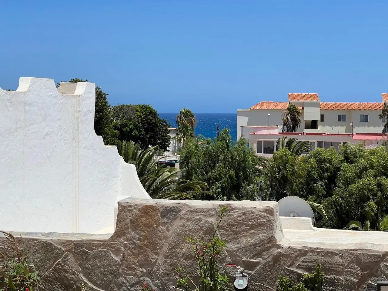 Casa Harmonia Mit Grosser Sonnenterrasse Und Meerblick In Top Lage Costa Calma