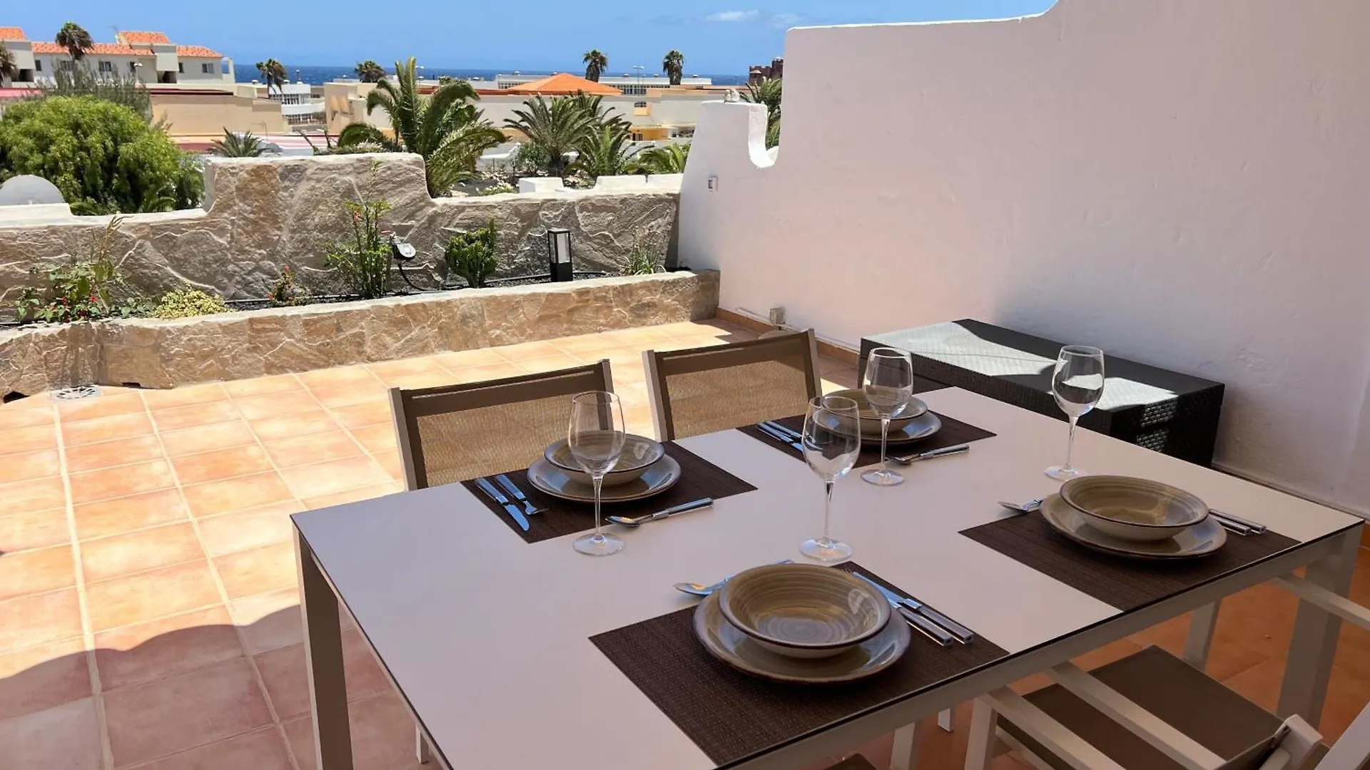 Apartment Casa Harmonia Mit Grosser Sonnenterrasse Und Meerblick In Top Lage Costa Calma